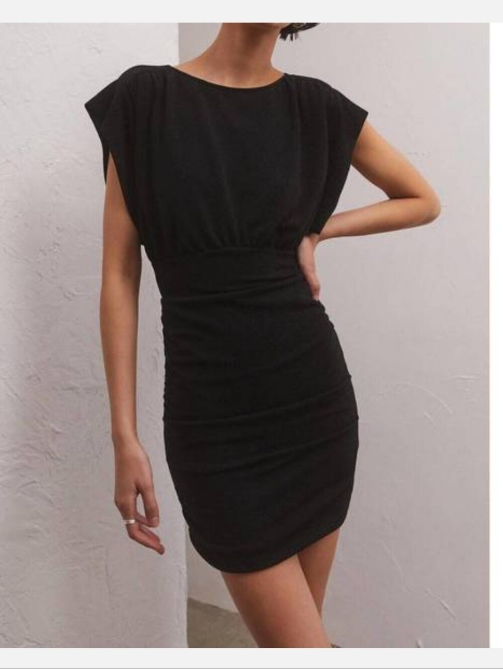 Z Supply Women's Size Medium Black Fantine Sparkle Dress NWT